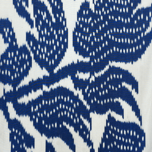 Bernadette Blue Ikat Fabric