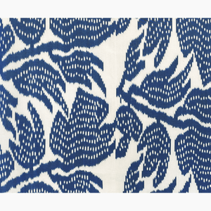 Bernadette Blue Ikat Fabric