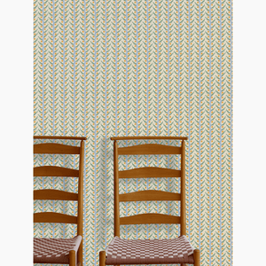 Berry Dot Ochre Wallpaper