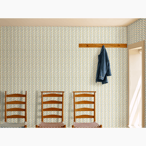 Berry Dot Ochre Wallpaper