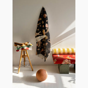 Bestiary Black Fabric