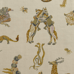 Bestiary Butter Fabric