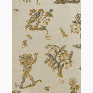 Bestiary Butter Fabric