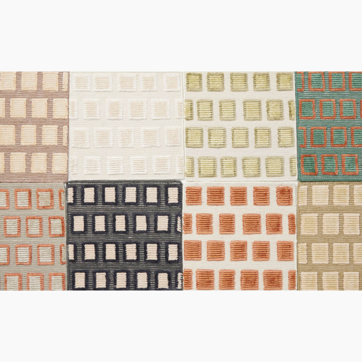 Party Rug Texture Block Party Shrub Rug