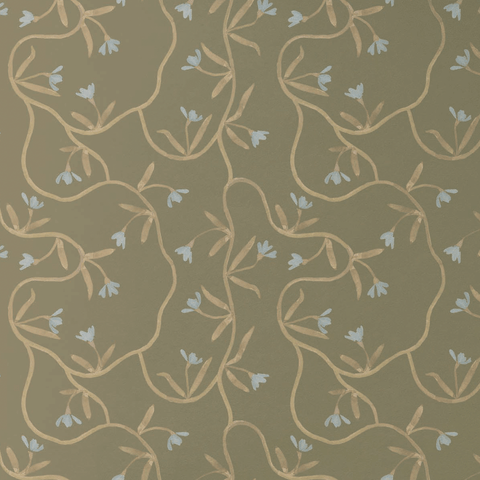 Bramble Moss Wallpaper