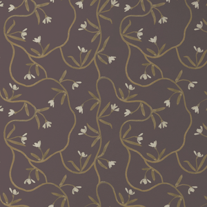 Bramble Plum Wallpaper