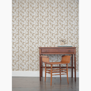 Bramble Putty Wallpaper