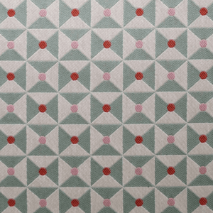 Broken Dishes Mint Fabric