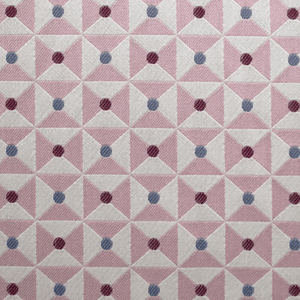 Broken Dishes Mulberry Pink Fabric