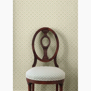 Broken Dishes Serene Green Wallpaper