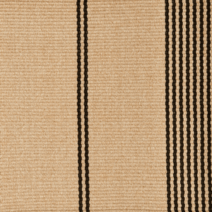 Bruges Stripe Taupe/Black Rug