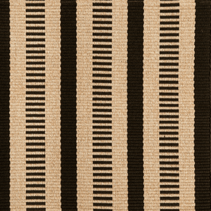 Brussels Stripe Taupe/Black Rug