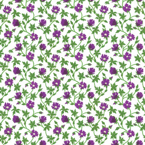 Buffalo Poppy Plum Fabric