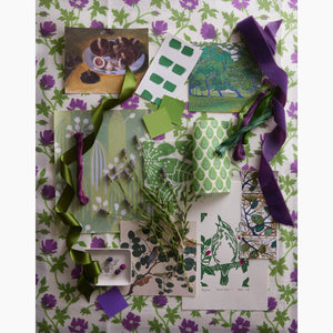 Buffalo Poppy Plum Fabric