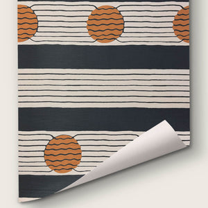 California Dreamin' Magic Hour Grasscloth Wallpaper