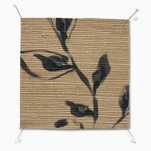 Camille Night Grasscloth Wallpaper