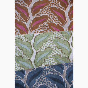 Cassis Denim/Oatmeal Fabric