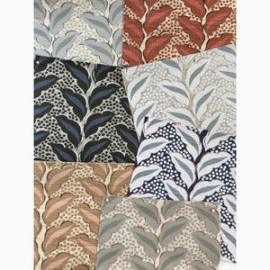 Cassis Dove/Natural Grasscloth Wallpaper