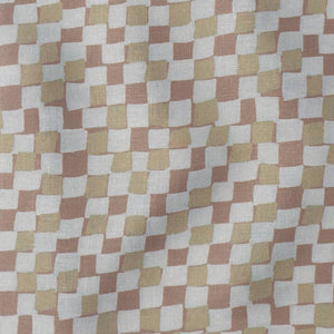 Checker Clay Fabric
