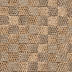 Checker Field Greige Rug