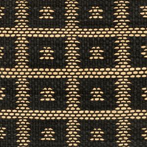 Checkers Black Rug