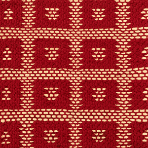 Checkers Raspberry Rug
