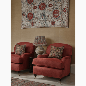 Chenille Coral Fabric