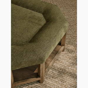 Chenille Dark Cactus Fabric