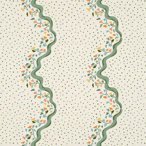 Chintz Caroline Green Fabric