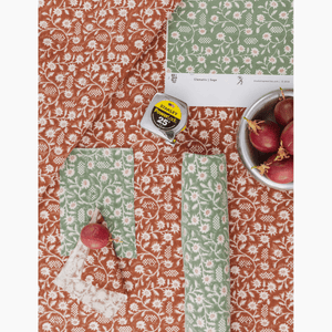 Clematis Nut Brown Fabric