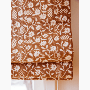 Clematis Nut Brown Fabric