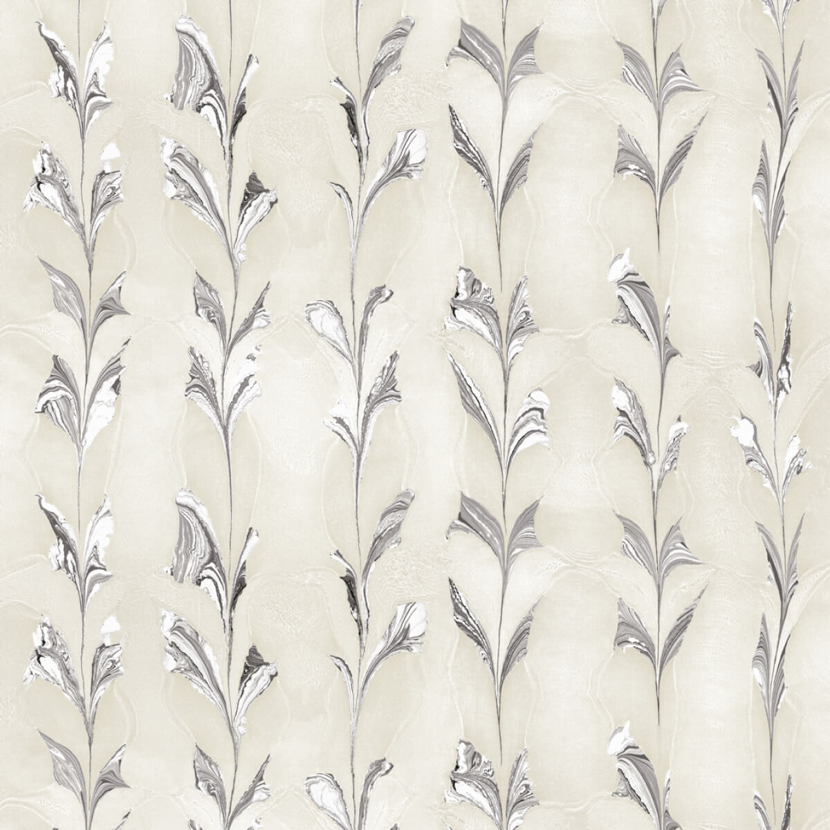 Climbing Vines Silver Birch Wallpaper