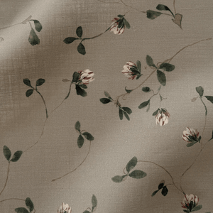 Clover Taupe Fabric