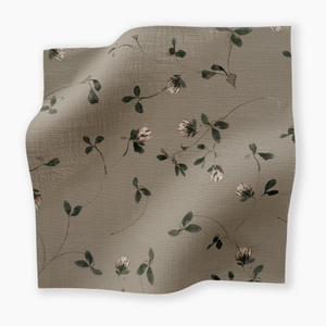 Clover Taupe Fabric