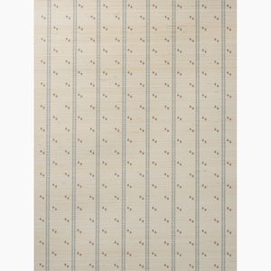 Cross Stitch Indigo Plum Grasscloth Wallpaper