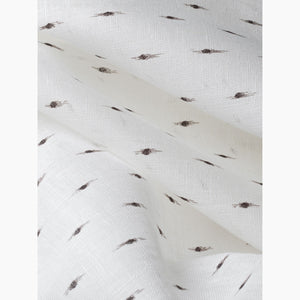 Drop Voile Linen Charcoal Fabric