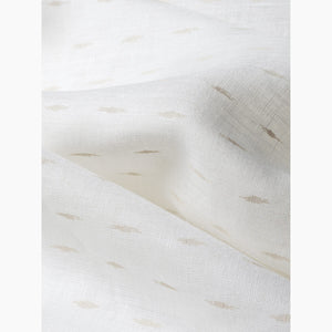 Drop Voile Linen Ivory Fabric