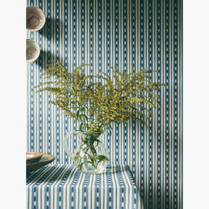Eivor's Stripe Indigo Fabric