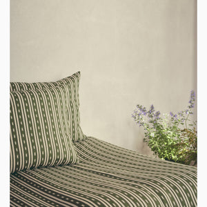 Eivor's Stripe Moss Fabric