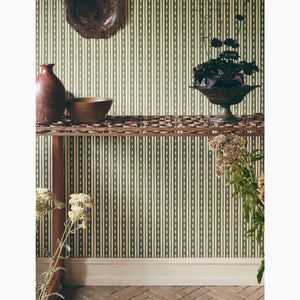 Eivor's Stripe Moss Wallpaper