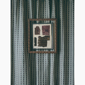 Eivor's Stripe Teal Fabric