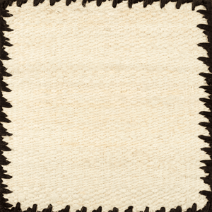 Embroidery Border Bleached Rug