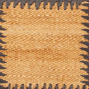 Embroidery Border Navy Blue Rug