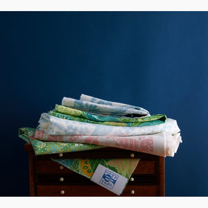 Pawpaw Leaf Green Fabric