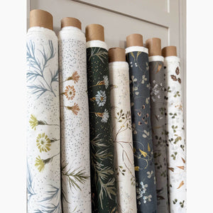 Farm Weeds Amber Fabric