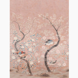 Fauna Blush Mural Wallpaper