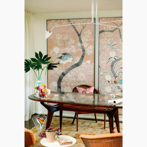 Fauna Blush Mural Wallpaper