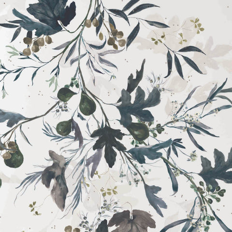 Fig Indigo Wallpaper