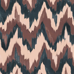 Flame Stitch Rustic Canyon Fabric
