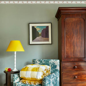 Floral Sprig Moss Wallpaper Border